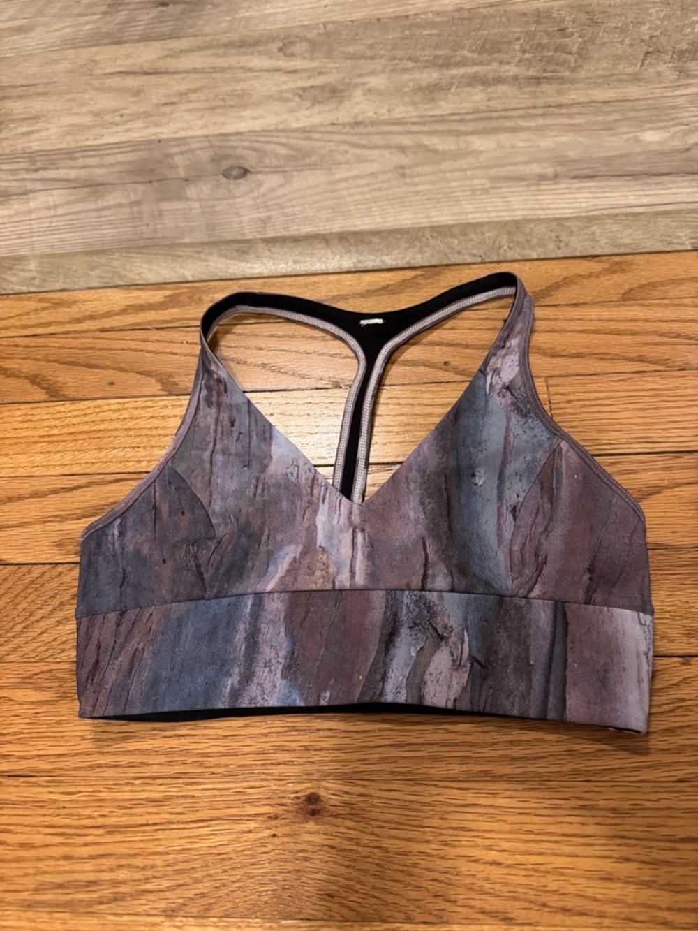 Lululemon marble print bra